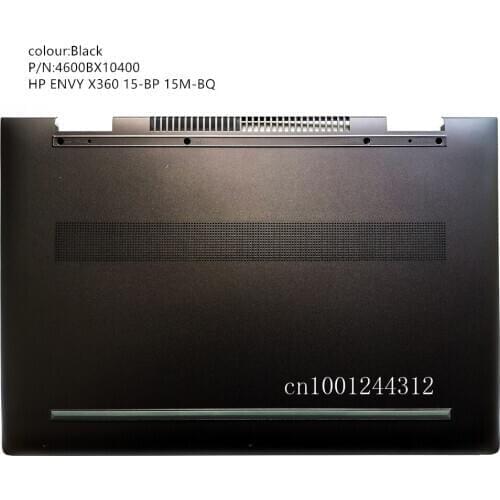New Original For HP ENVY X360 15-BP 15M-BQ Lower Bottom Base Case Cover Black Grey 4600BX10400