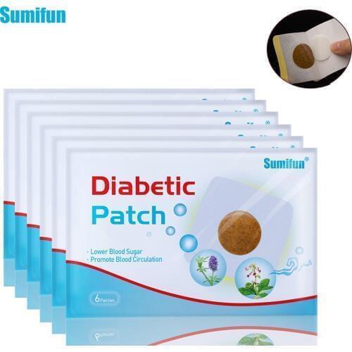 30pcs=5bags Diabetic Patch Chinese Herbal Stabilizes Blood Sugar Level Lower Blood Glucose Sugar Balance Medical Plaster D1791
