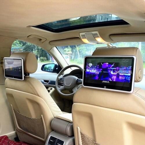 Rear entertainment system Car 10.1-inch rear seat TV HD mobile phone interconnected headrest monitor