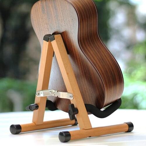 Folding Ukulele Rack Stander Holder One-frame for Acoustic Guitar Protect Classic Ukulele Base Ukulele Floor Stand