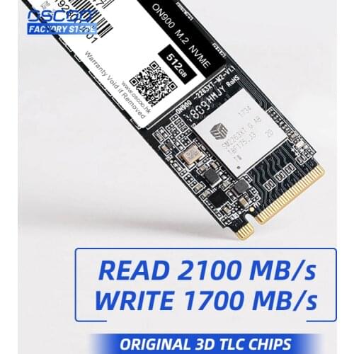 OSCOO Disco Duro SSD 256GB NVMe Hard Drive PCIe M.2 2280 Gen3x4 Super Speed Internal Hard Disk 512GB For Laptop Mini PC