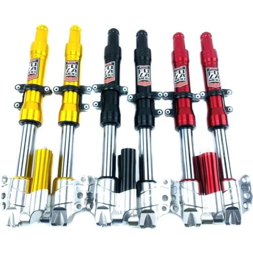 Universal Motorcycle Front Suspension 30 core 400mm inverted front shock absorber For Honda Yamaha Scooter For BWS RSZ JOG N1S