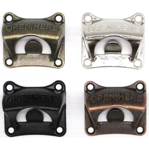 Vintage Bronze Wall Mount Beer Bottle Opener Wine Opener Portable Open Bottle Kitchen Wedding Party Supplies Home Bar Decor