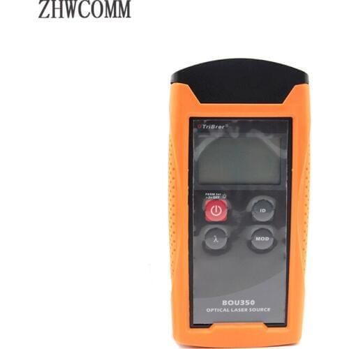 ZHWCOMM Handheld VFL BOU350 OPM Fiber Power Meter Tester 10MW Fiber optic laser light source Free shipping