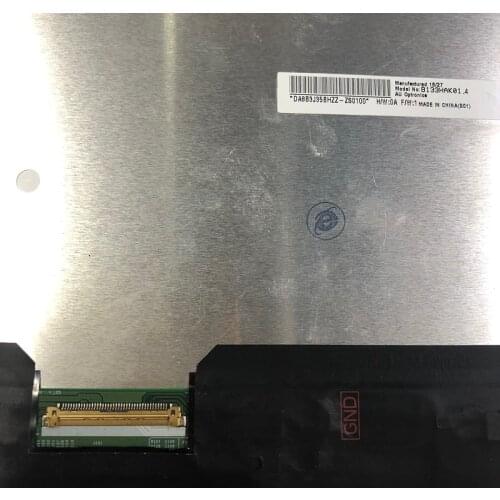 13.3 inch ips led touch screen b133hak01.4 is suitable for Dell Latitude 7390 1920x1080 40pin portable LED LCD touch screen