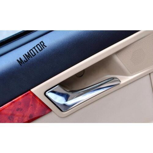 2 colors black / Beige Interior Door Handles front rear left and right side for Chinese SAIC ROEWE 350 MG5 Auto car motor parts