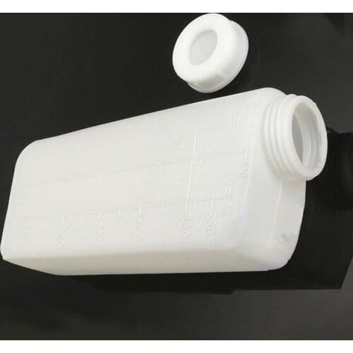 25:1 600ml Fuel Mixing Bottle Durable Plastic Oil Petrol Tank Container Fits 2 Stroke Gas Scooters Chainsaw