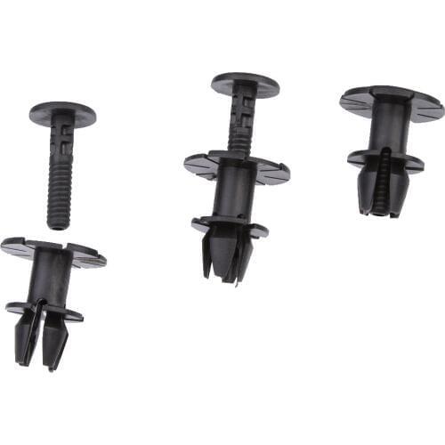30pcs Side Sill Skirt Trim Clips Fasteners Rivet 10.5mm For Bmw 1 3 6 Series