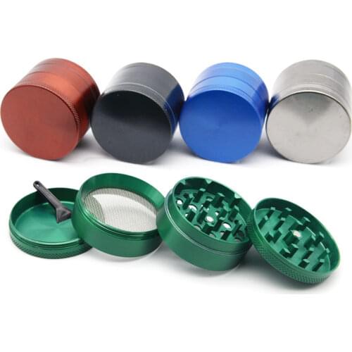4-layer Herb Tobacco Weed Grinder Smoking Accessories Manual Hand Grass Spice Herb Grinder Miller Crusher Machine Box Best Gift