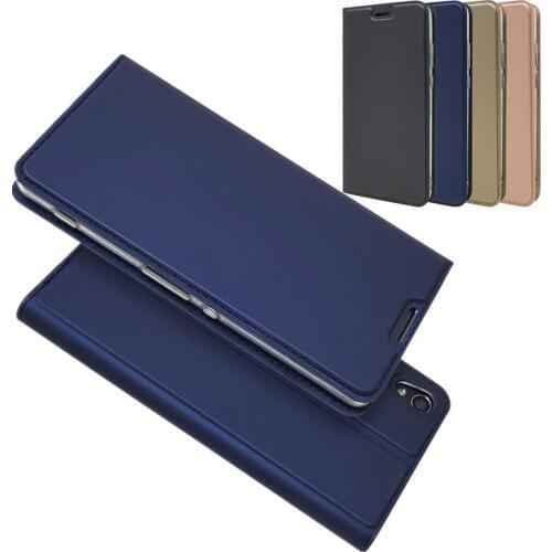 HereCase For Huawei Honor 6A 6X 8 9 V9 10 V10 Y5 Y6 Y9 2018 Enjoy 6 7 Slim Magnetic Voltage Leather Wallet Flip Stand Case Cover