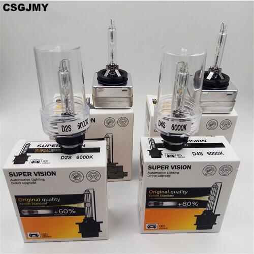 CSGJMY D1S D2S D3S D4S D2C HID Bulbs CBI HID xenon headlight bulb D1 D2 D3 D4 D1R D2R D3R D4R headlamp light 4300K 6000K 8000K