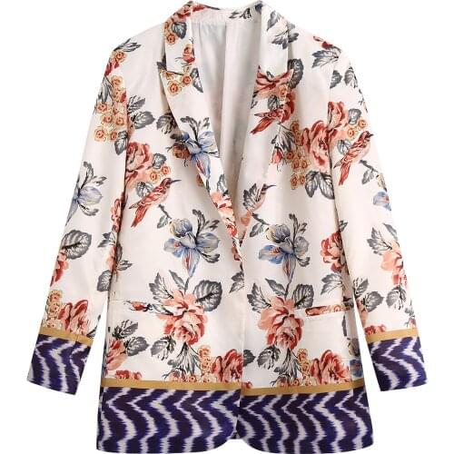 JC·KILIG 2021 Printed Casual Suit Coat B1593