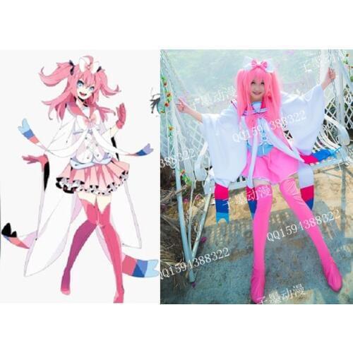 Pocket Monster Sylveon Cosplay costume Anime custom any size