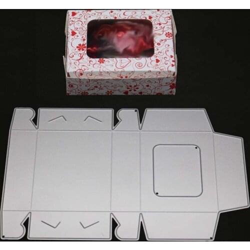 YINISE Metal Cutting Dies For Scrapbooking Stencils Candy Box DIY Paper Album Cards Making Embossing Folder Die Cuts CUT Mold