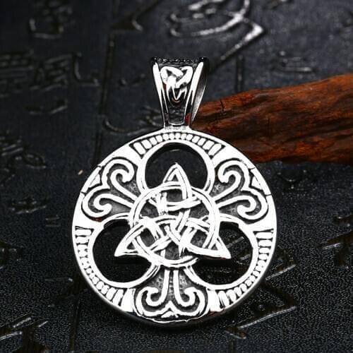 Stainless steel men viking pendant necklace new arrival high quality charm jewelry cool gift
