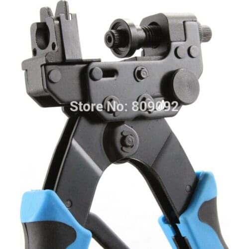 Compression crimping tool for coaxial cable RG6, RG59 CATV F, BNC, RCA connectors Compression Crimping plier crimper