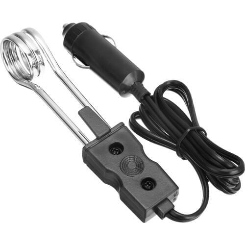 New Car Water Heater Portable 12V/24V Electric Car Boiled Immersion Water Heater For Traveling Camping Picnic