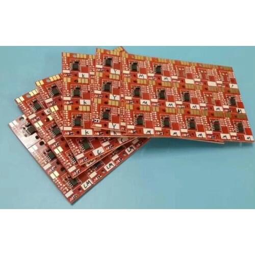 4 colors permanent chip for Mimaki JV33 JV5 CJV30 ink cartridge chip BS3