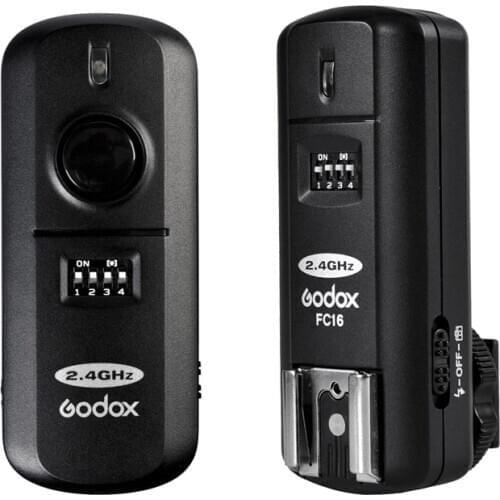 Godox FC-16 2.4G 16 Channels Wireless Remote Flash Speedlite Strobe Trigger Shutter Release for Canon 6D 7D 5D Mark III 60D 700D