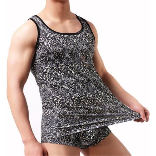 QWQINGWU Men's Fitness Tank Tops