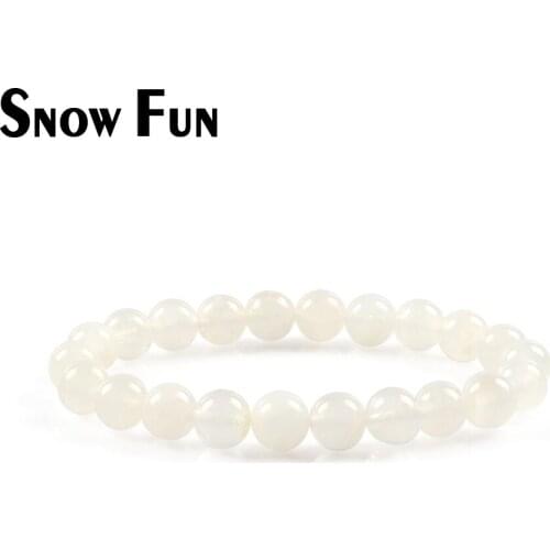 SNOW FUN Stone Bracelets