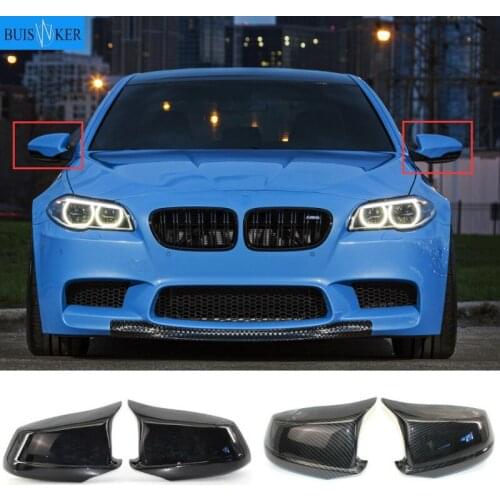 Mirror Covers Fit for Bmw 5 Series F10/F11/F18 Pre-Lci 11-13 Mirror Caps Replacement Side Mirror Caps Rear Door Wing Rear-View
