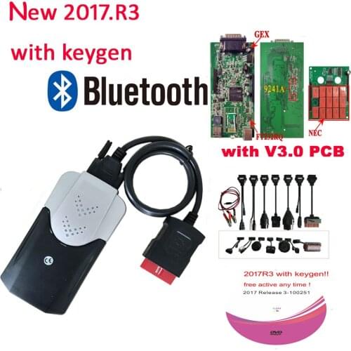 2021 NEW 2017.R3 2016.R0 2015.R3 KEYGEN vd ds150e cdp with Best V3.0 PCB for delphis diagnostic tool car truck obd2 Scanner