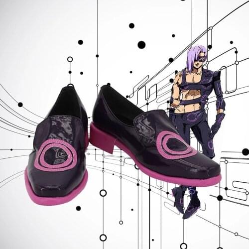 Anime Jojos Bizarre Adventure Jolyne Kujo Cujoh Cosplay shoes Boots Halloween Carnival Party Cosplay Costume Accessories Custom