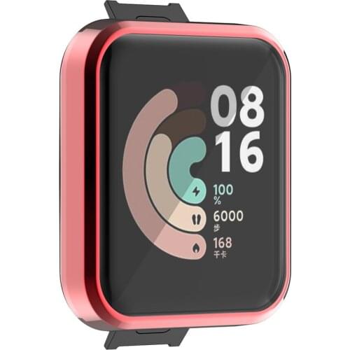 Smart Watch Case Cover Replacement TPU Case Cover Screen Protector Moving Health Shatter-Resistant Case Watch Accessories