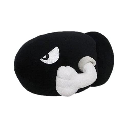 New Cute Classical Game Super Mario Bullet Bill Plush 15CM Kids Stuffed Toys For Children Gifts
