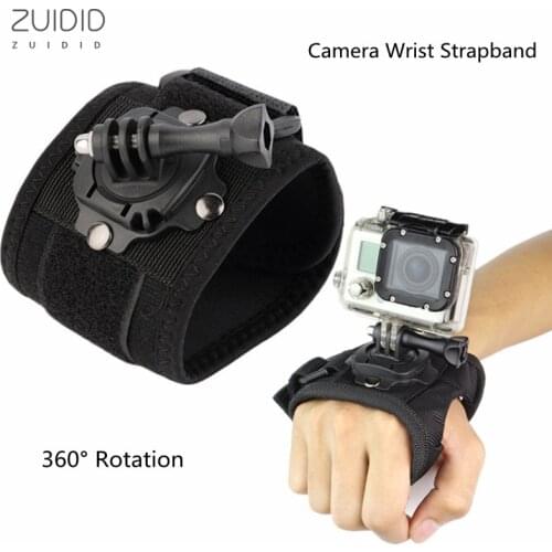 Camera Wrist Strapband 360° Rotation Tripod Mount Durable For Gopro 9/8/6/7/5 Universal Camera Accessories