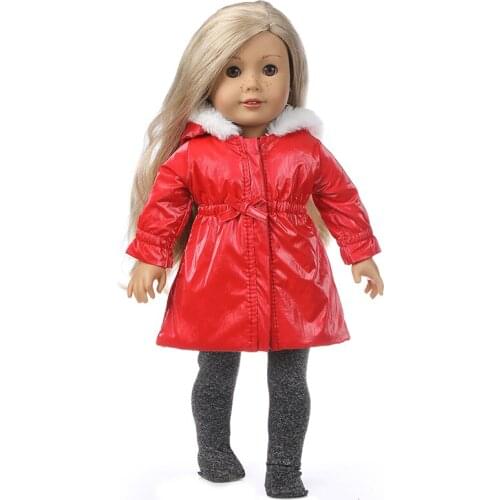 Doll Lace Dress and White Summer Shirt Quality Clothes Sets for 18 Inch Girl Dolls