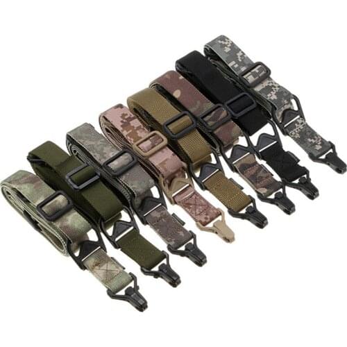 MS3 Gun Sling Multifunction 2 Point Tactical Rifles Carry Airsoft Sling Belt Shoulder Strap Military Shooting Hunting Gun Rope