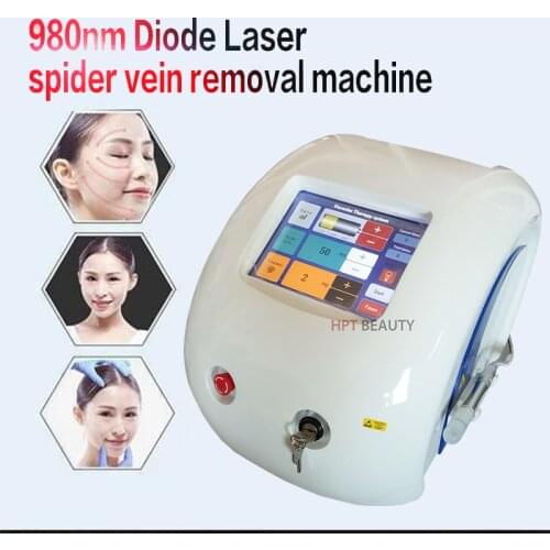 Powerful 980nm Diode Laser Spider Vein Removal Machine Spots Vascular Removal Facial Instrument For Beauty Salon Free Shipping