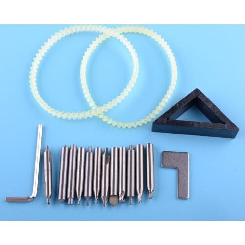 Drill Cutter Bits Kits Fit For 339C 368A Locksmith Key Tools Cutting Machine