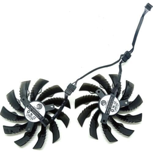 Diameter 95MM Pitch 40MM PLD10010S12H Graphics Card Cooling Fan For Gigabyte RTX2070 GTX1660Ti GTX1650 RTX2060 RTX2070