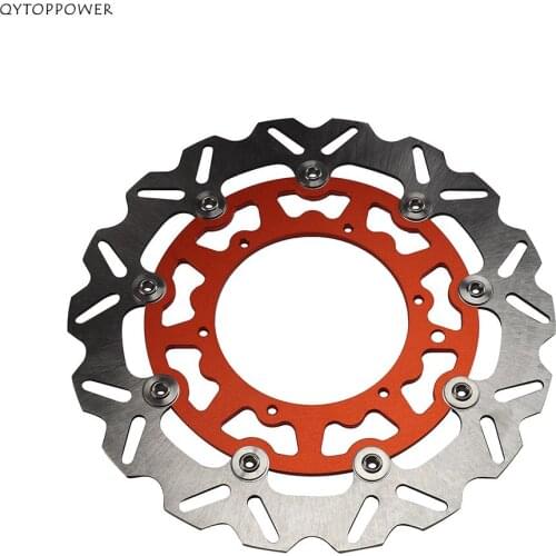 Motorcycle Front Wavy Floating Brake Disc Rotor For KTM 125 200 250 300 350 400 640 EXCF SXF XCW EXC SX DUKE