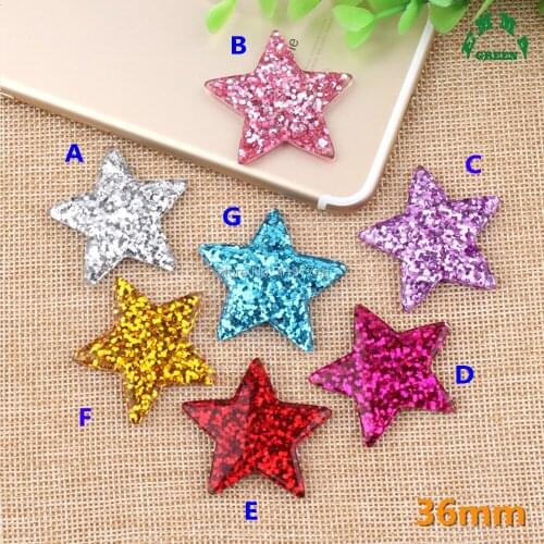 Star Charms for kids Resin Slime Charms 10pcs Flatback Cabochons for Phone Case diy cabochons Scrapbooking Bling Starfish Charms