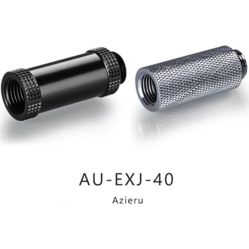 Azieru AU-EXJ-40 boutique diamond pattern 40MM extension seat G1/4 thread internal thread Water Cooling