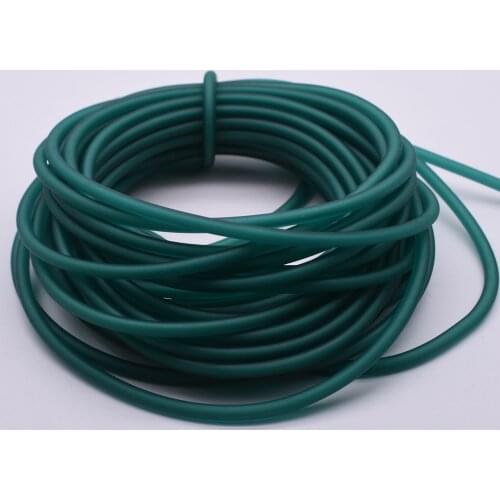 10 Meters 1842 Dark Green Color Catapult Rubber Bands Used for Outdoor Catapult Hunting