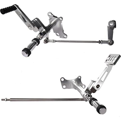 Motorcycle Polished Forward Controls Pegs Levers & Linkages For Harley Sportster XL883 1200 1991-2003