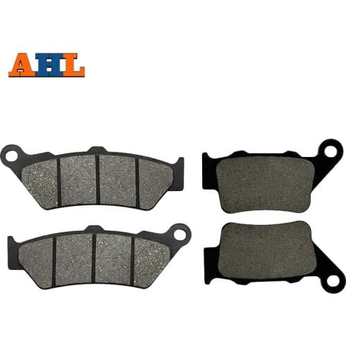 AHL Motorcycle Brake Pads Front & Rear Disks For BMW C1 125 200 G 650 Xchallenge Xcountry G650GS F650 F650GS F650ST F650CS