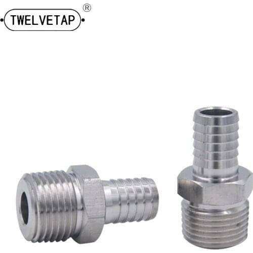 TWELVETAP 304 Stainless Steel Fast Connector for Beer Equipment Fittings With groove FD-904