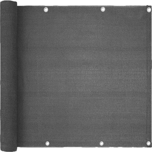 Shelter Privacy Screen Breeze Sewing Buckle Outdoor Awning Balcony Garden Fence Cover With Ties Wind Sunshade Net Swimming Pool