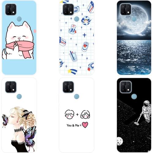 For OPPO A15S Case Silicone For A15S A15 S Case TPU Phone Case For OPPOA15S Case Soft Cover
