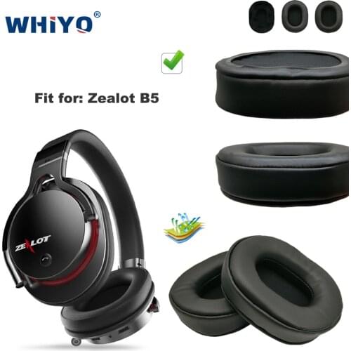 Replacement Ear Pads for Zealot B5 B 5 B-5 Headset Parts Leather Cushion Velvet Earmuff Earphone Sleeve Cover