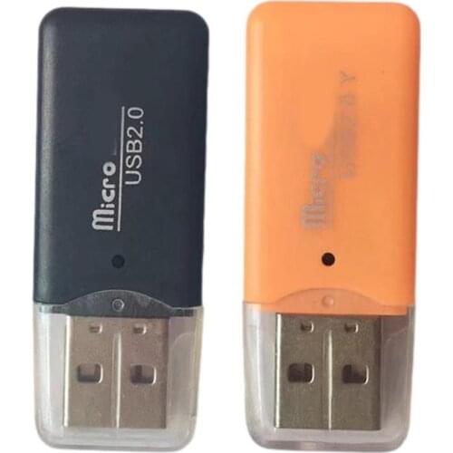 1pc USB 2.0 card readers Card reader for Micro SD Card Reader Adapter USB 2.0 for Micro SD SDHC TF T-Flash
