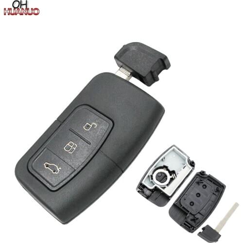 3 Button Smart Remote Key Shell Case Fob for Ford Focus Mondeo Galaxy S-Max