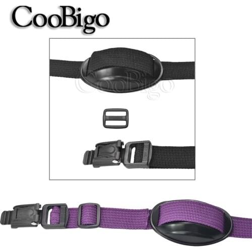 5pcs Helmet Slider Adjust Buckles Release Buckle Chin Strap Pad for Motocross Motocycle Bike Helmet Clips Plastic Asseccories