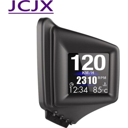Car HUD Head Up Display OBD2+GPS Speedometer with Speedup Test Brake Test Overspeed Alarm for All Vehicle